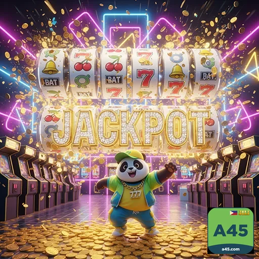 a45 jackpot panda celebration