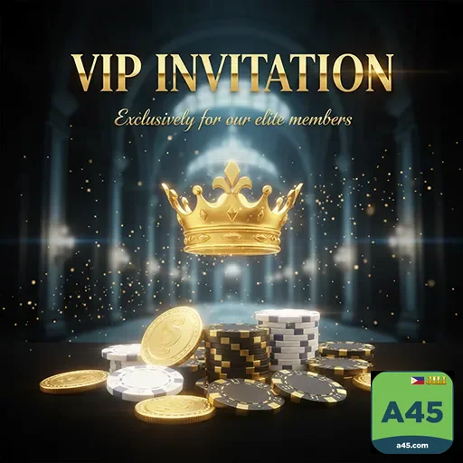 VIP players enjoying exclusive casino event at a45